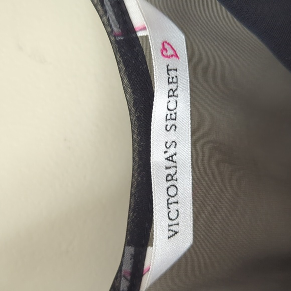 Victoria's Secret Sexy Sheer Negligee w/Bottoms M Black - Picture 5 of 16